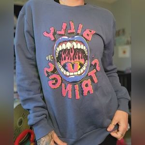 BILLY STRINGS crew neck sweatshirt